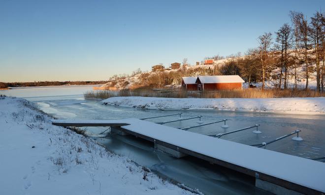 Brändö kommun ville göra det lättare att sälja tomter på Bellarshamn till personer utan hembygdsrätt. Bilden är tagen för några år sedan. <@Fotograf>Daniel Eriksson