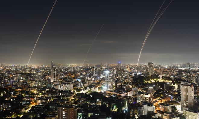 Israels järnkupol kan upptäcka raketer avfyrade från Gaza.