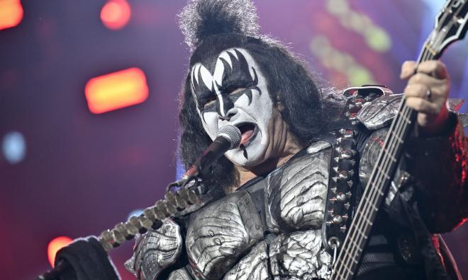 Gene Simmons spelar i Sverige i slutet av juli. Arkivbild.