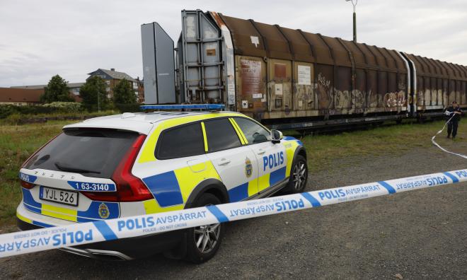 Flickan hittades livlös i närheten av bangården i Landskrona.