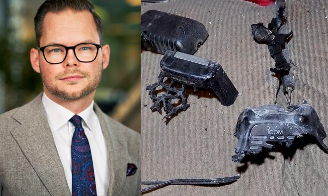 Tony Ingesson, forskare i underrättelseanalys vi Lunds universitet förvånas över omfattning av attacken i Libanon där bland annat walkie-talkies exploderat.