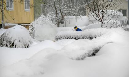 Snö.