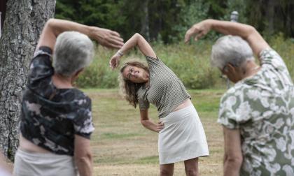 Ålands prosteri, pensionärsträff på Lemböte lägergård