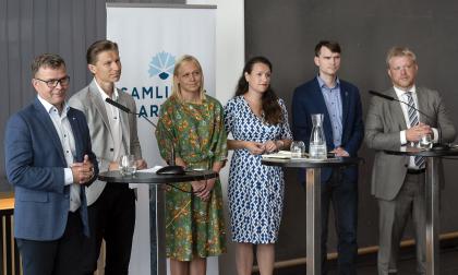 Politik, politiska partier, Samlingspartiet, Petteri Orpo, Antti Häkkänen, Elina Valtonen, Anna-Kaisa Ikonen, Heikki Autto, Wille Valve, moderaterna på Åland