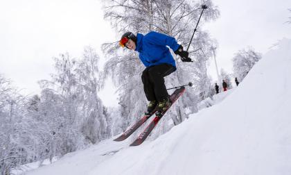 Germundö alpin, utförsåkning, vinter, 