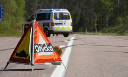 260718 , 26072018 , 20180726 , Polis , olycka , trafikolycka , poliskontroll, genrebild