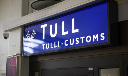 Tullverk, Åland, Västra hamn, Mariehamn, tull