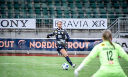 Tilda Råtts och Åland United jagar säsongens första ligamål då Ilves kommer på besök.<@Fotograf>Hülya Tokur-Ehres