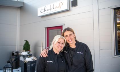 Therese Söderlund och Christel Pahlman-Manngård har lång erfarenhet av att driva företag tillsammans. 