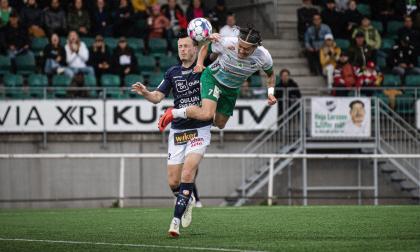 I och med söndagens fullträffar slår Adam Larsson nu in sig som sjua i skytteligan, med åtta fullträffar. Flest mål har trion Santeri Haarala (Ilves), Ashley Coffey (AC Oulu) och Mads Borchers (VPS) gjort, tio stycken vardera.<@Fotograf>Amir Karbalaei