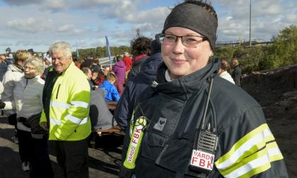 Fanny Sjögren från Sandö kör över bron varje dag. ”Nu behöver vi inte vara rädda för att den ska rasa under oss”, säger hon.