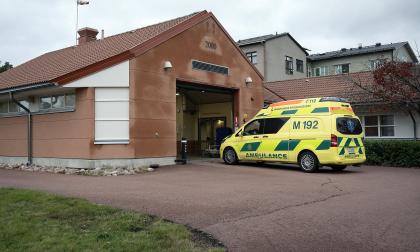 Det blir dagligen patienttransporter till akuten för Räddningsverkets ambulanser.<@Fotograf>Daniel Eriksson