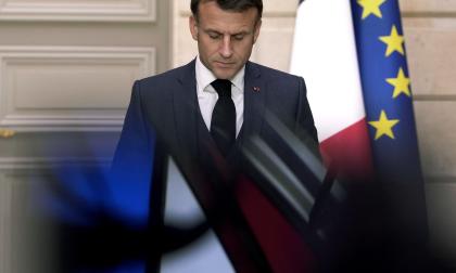 Emmanuel Macron. Bild från häromdagen.