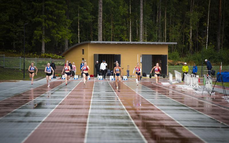 Sara Wiss, 200m, Baltic Arena, Baltic friidrottsarena 