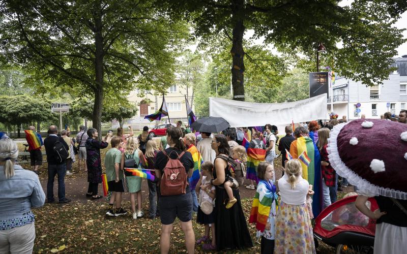 Åland pride, Prideparad, Åland100queer, Regnbågsfyren