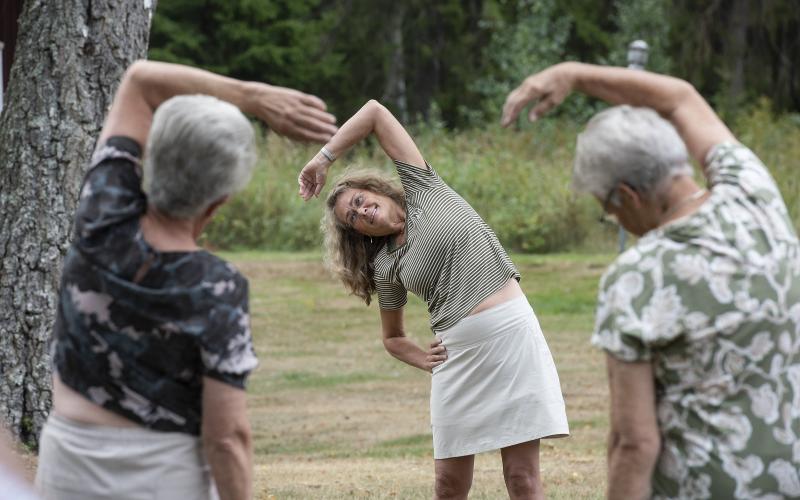 Ålands prosteri, pensionärsträff på Lemböte lägergård