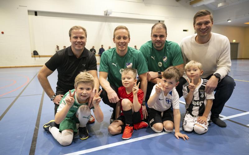 Fotboll IFK Mariehamn P-17, juniorlag med flera pappor som spelat i IFKs ligalag. 