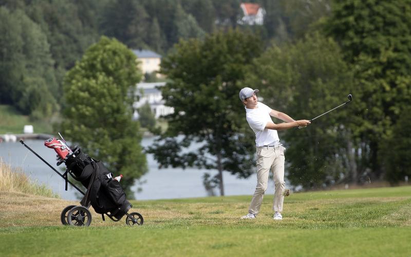 Ålands golfklubb, klubbmästerskap, KM, golf, kastelholm, Hampus Nordin@Foto:Daniel Eriksson