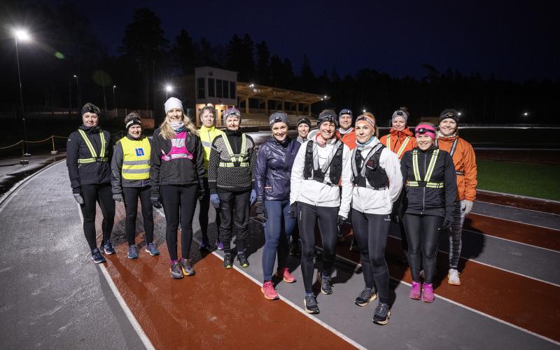 Löpning, Runacademy, Alina Ganner, Lena Lindqvist, Marika Nordberg, Maria Sundblom, Maud Johans, Jenny Zetterblom, Malin From, Linda Sundblom, David Öhberg, Helené Blomster, Emma Walls, Nina Viktorsson och Åsa Fors