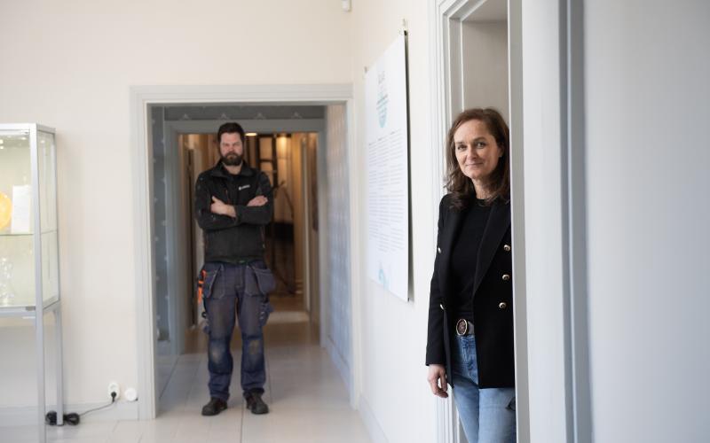 Stefan Westman, Susanne Procopé-Ilmonen, Eckerö post-och tullhus, utställning, Glas, Eckerö