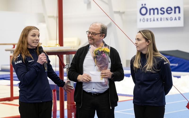 Åland gymnstics, invigning av ny hall, gymnastik, idrottshall, 