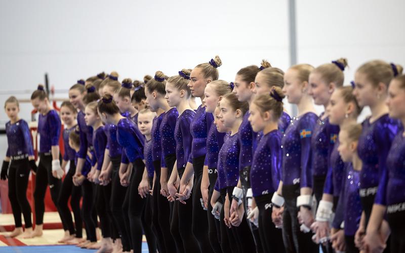 Åland gymnstics, invigning av ny hall, gymnastik, idrottshall, 