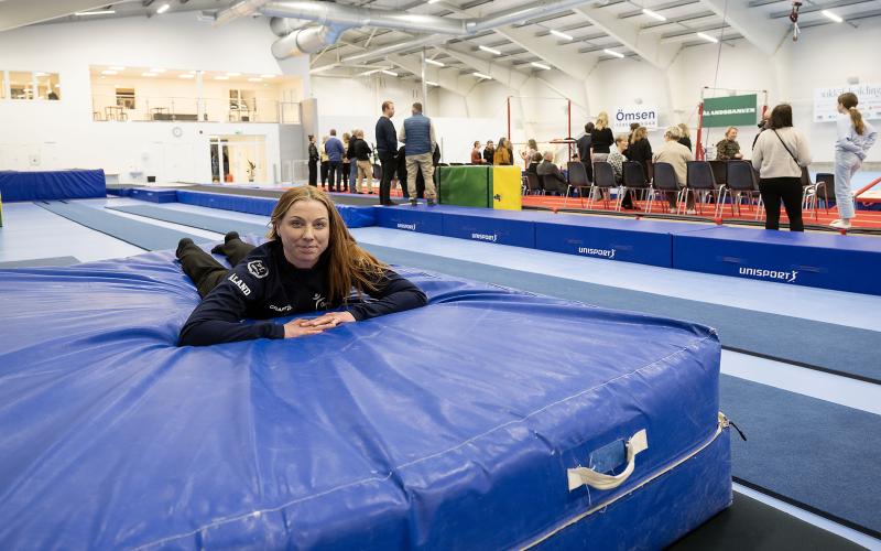 Åland gymnstics, invigning av ny hall, gymnastik, idrottshall, 