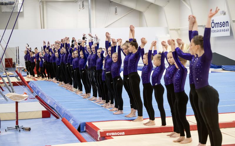 Åland gymnstics, invigning av ny hall, gymnastik, idrottshall, 