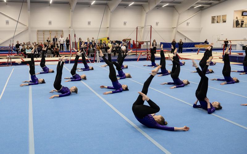 Åland gymnstics, invigning av ny hall, gymnastik, idrottshall, 