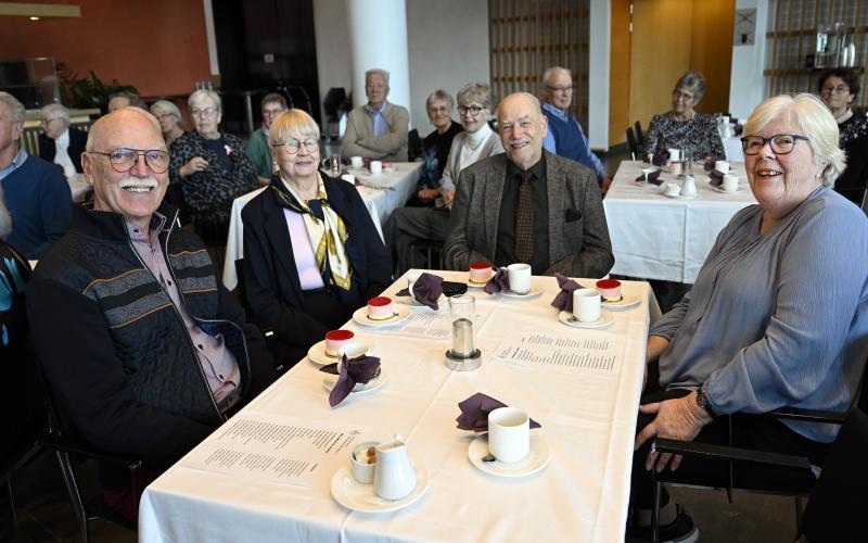 Klas Pettersson, Kristina Jäderholm, Eugen Jäderholm och Disa Pettersson var på plats på Alandica.