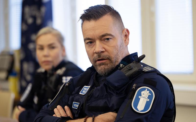 Kommissarie Christian Romberg från polisyrkeshögskolan. 