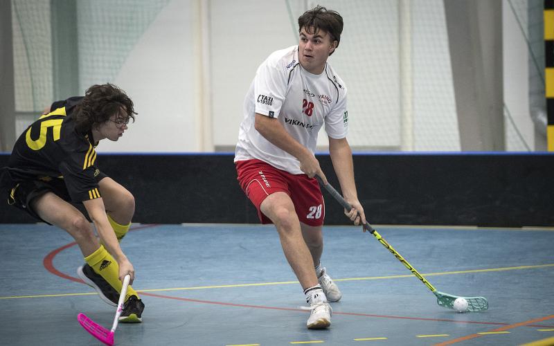 Innebandy, Baltichallen, Våsc – Vaksala SK,  Hugo Holmberg@Foto:Daniel Eriksson