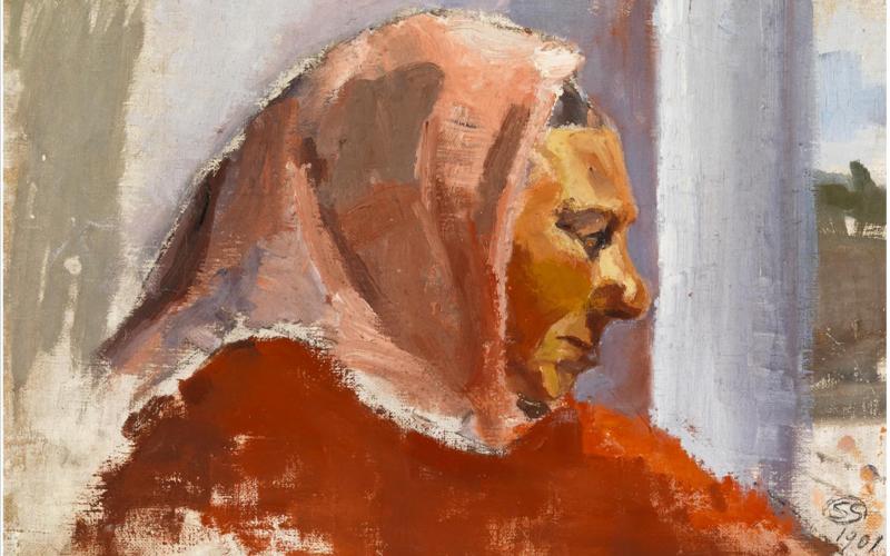 Sigrid Schauman: Anna-Lisa, Önningeby. Olja på duk. Tillhör Ålands konstmuseum.