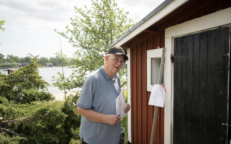 Bo Ahlnäs går frågerundan.@Normal_indrag:<@Fotograf>Daniel Eriksson