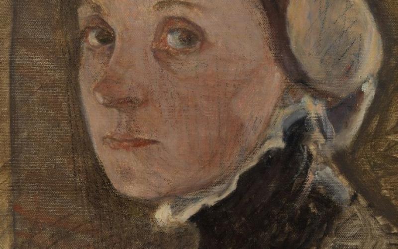 Sigrid Schauman: Anna-Lisa, Önningeby. Olja på duk. Tillhör Ålands konstmuseum