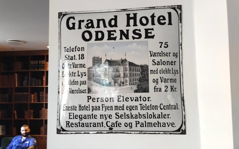 Grand Hotel var ett av sällskapens övernattningsställen.