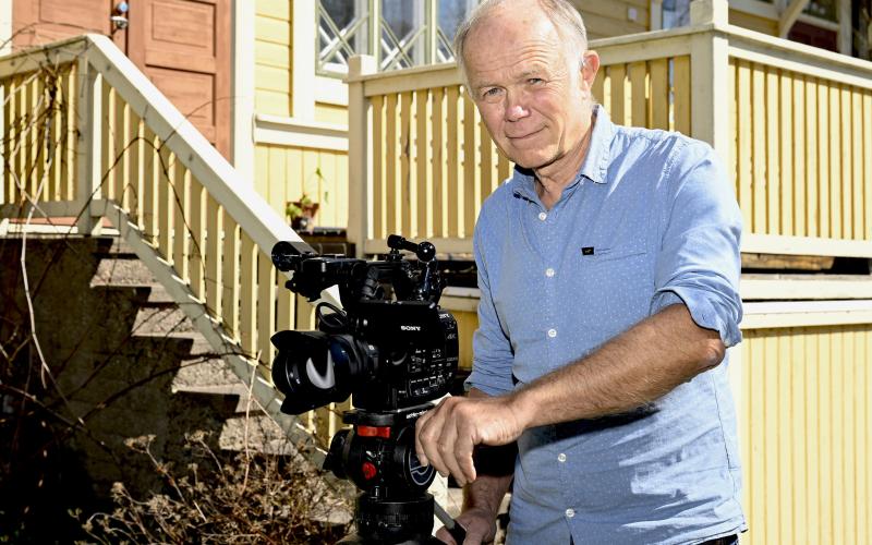 De senaste två åren har "Bolle" Högnäs och hans kamera följt med i Ulla-Lena Lundberg liv. <@Fotograf>Robert Jansson. 