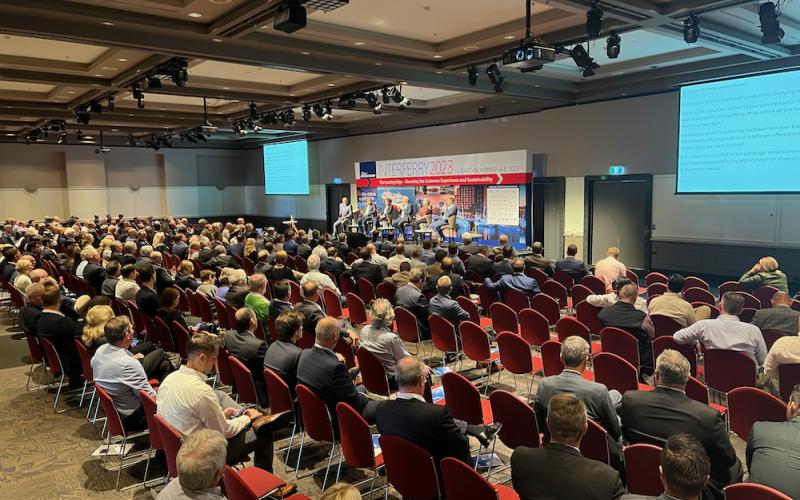 Den internationella sjöfartsbranschens största konferens Interferry conference hölls 2023 i Hobart, Australien. 2027 hålls den på Åland.<@Fotograf>Pressbild@Normal_indrag:
