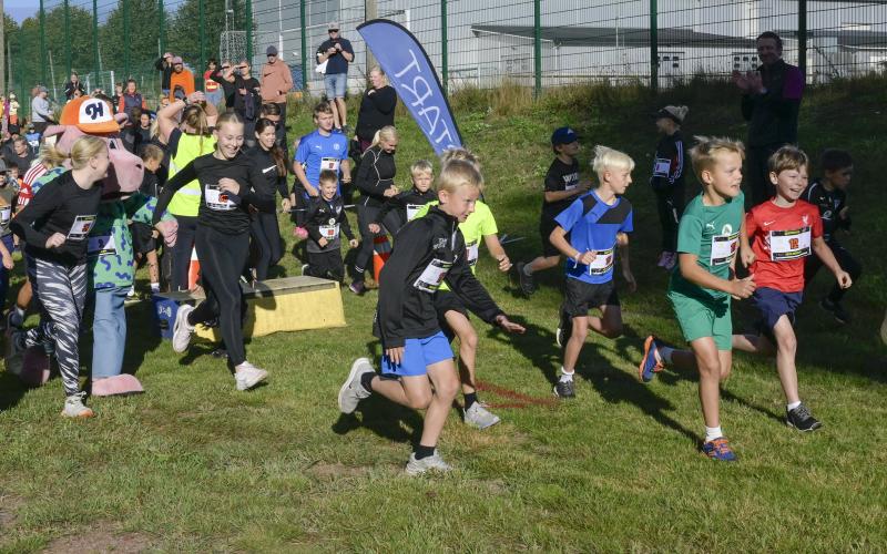 Äventyrsloppet bjöd på skönt septemberväder.