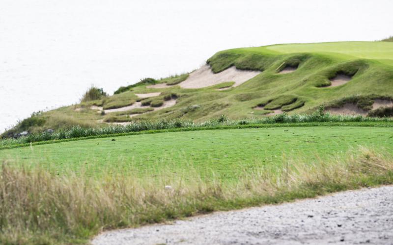 Banan Whistling Straits har runt 1.000 bunkrar.