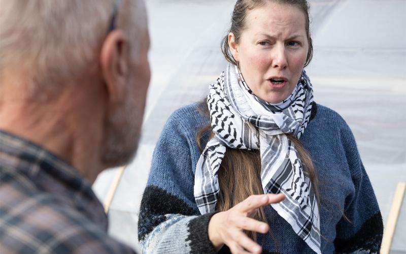 Johanna Wickström är ordförande för Ålands skötbåtsförening.