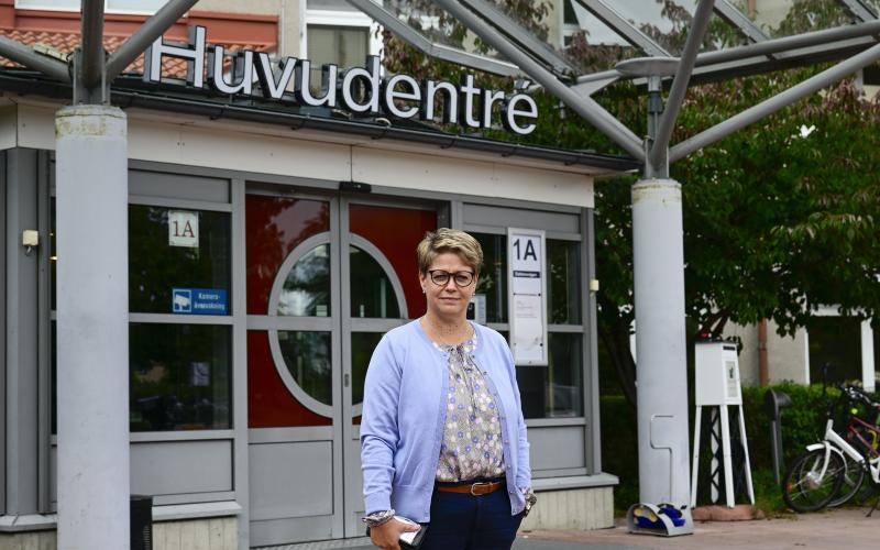 Kostnadsökningen som Mariehamns stad presenterade var för stor för att ÅHS skulle kunna välja den rakt av, säger hälso- och sjukvårdsdirektör Jeanette Pajunen.<@Fotograf>Robert Jansson@Normal_indrag: