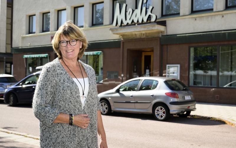 I höst vill Medis rektor Catharina von Schoultz satsa på att skapa sig ett brett kontaktnät. <@Fotograf>Robert Jansson