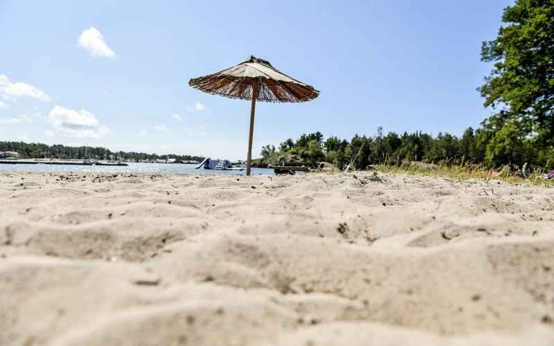 Käringsunds badstrand upphör att vara allmän.