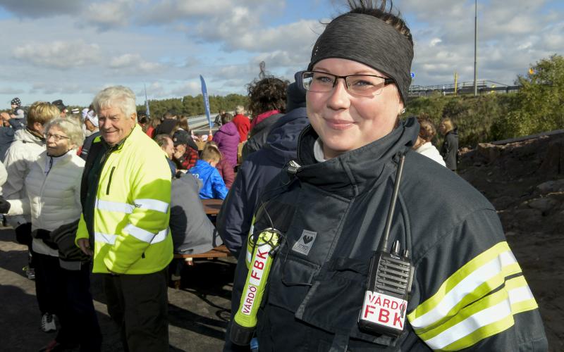 Fanny Sjögren från Sandö kör över bron varje dag. ”Nu behöver vi inte vara rädda för att den ska rasa under oss”, säger hon.