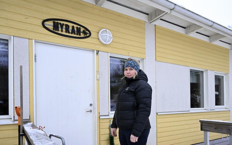 Jeanette Karlsson, förälder vid Överby daghem. Avdelningen Myran.