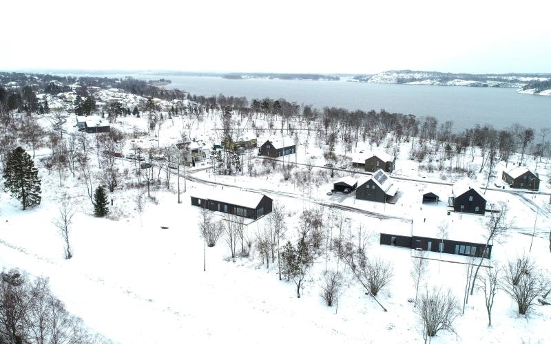 Boendestandarden ökar på Åland, enligt Åsub. Bilden visar bostadsområdet Södra Lillängen i Mariehamn.@NYH_Rubrik_B:<@Fotograf>Daniel Eriksson